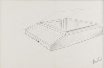 Lot #4029 Ron Wayne's (4) Original Apple II Cabinet Design Sketches - Image 8