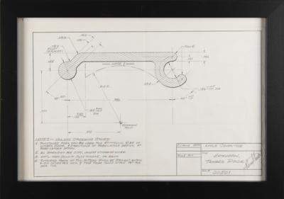 Lot #4030 Ron Wayne's (4) Original Apple II Cabinet Design Sketches - Image 7