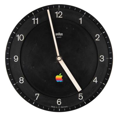 Lot #4135 Apple Computer Braun 'Rainbow Logo' Wall