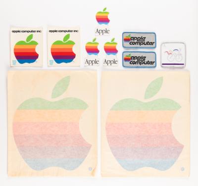 Lot #4105 Apple Computer (10) Stickers and Patches - Image 1