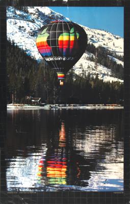 Lot #4084 Apple Computer 'Lake Donner' Hot Air Balloon Section (36 feet x 25 feet) - Image 3