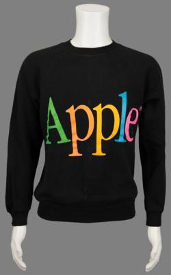 Lot #4119 Apple Computer Vintage Logo Sweatshirt - Image 1