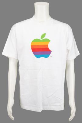 Lot #4128 Apple Computer 1980s 'Rainbow' Logo