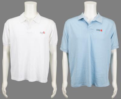 Lot #4116 Apple Computer (2) 'One Apple' Polo Shirts - Image 1