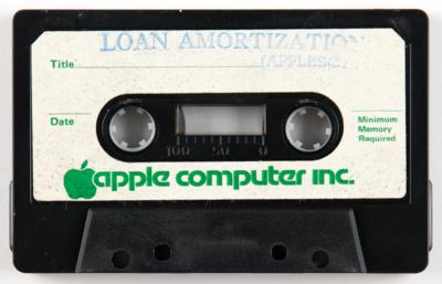 Lot #4033 Apple II Computer 'Applesoft BASIC' Cassette Tape - Image 2