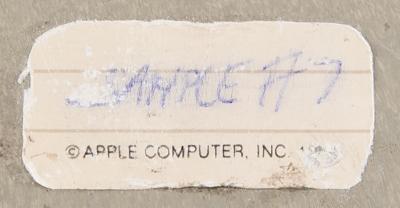 Lot #4042 Apple II Computer Prototype Lid - "Sample #7" - Image 3