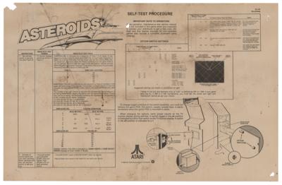 Lot #4268 Atari: Asteroids Arcade Video Game (1979) - Image 5