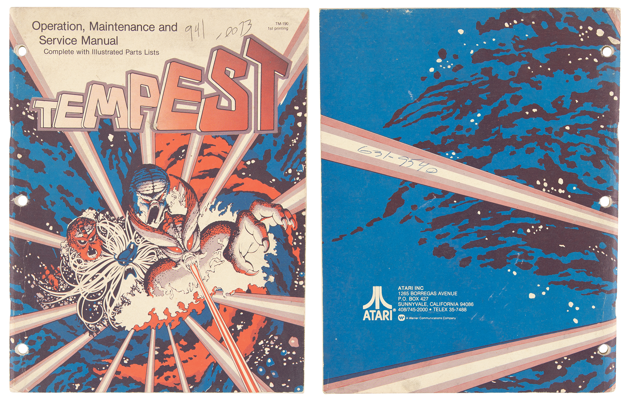 Lot #4270 Atari: Tempest Arcade Video Game (1981) - Image 14