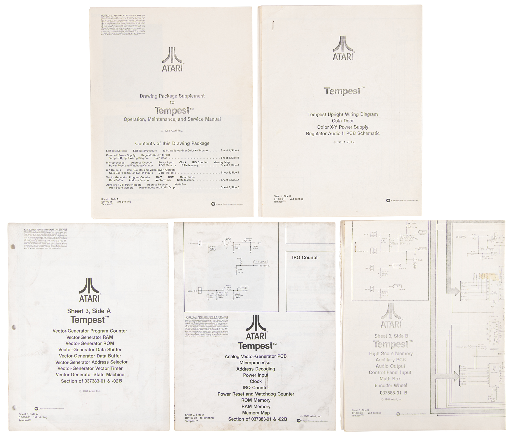 Lot #4270 Atari: Tempest Arcade Video Game (1981) - Image 16