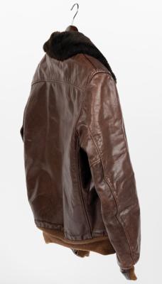 Lot #4005 Steve Jobs 'Middle Finger to IBM' Leather Bomber Jacket - Image 6