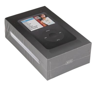 Lot #4224 Apple iPod Classic (6th Generation, Sealed - Black, 80GB) - Image 3