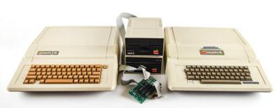 Lot #4045 Apple II Plus and Apple IIe Computers in