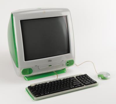Lot #4076 Apple iMac Lime Green Computer in