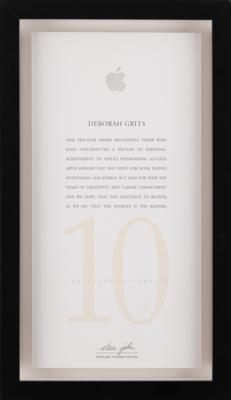 Lot #4007 Apple 10-Year Service Award