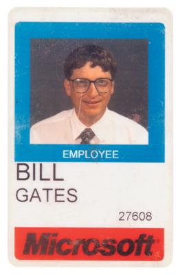 Lot #4285 Bill Gates Microsoft Corporate Campus