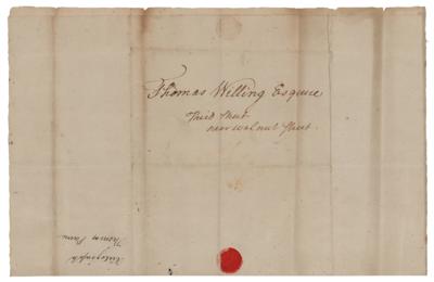 Lot #175 Thomas Paine Rare Autograph Letter Signed, Interceding with the President of the Bank of North America - Image 2