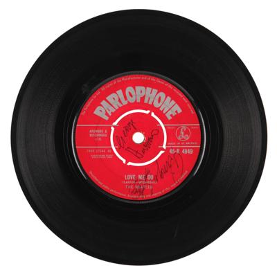 Lot #570 Beatles Signed 'Love Me Do / P.S. I Love You' 45 RPM Single Record - Parlophone UK First Pressing - Signed One Day After Its Release - Image 5