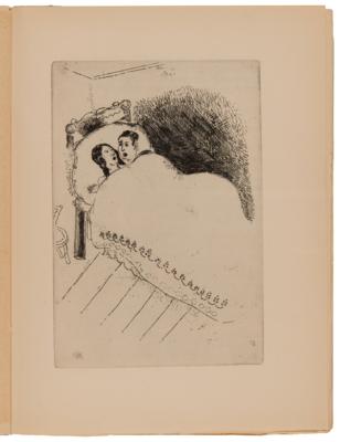 Lot #489 Marc Chagall: (5) Etchings in Maternité by Marcel Arland (Au Sans Pareil, 1926) - Image 5