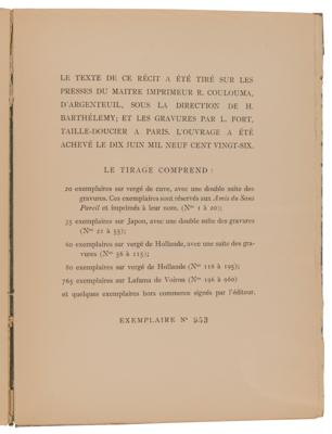 Lot #489 Marc Chagall: (5) Etchings in Maternité by Marcel Arland (Au Sans Pareil, 1926) - Image 7