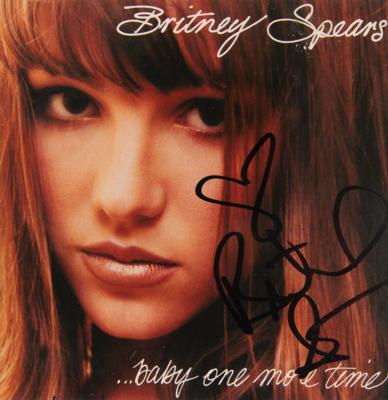 Lot #685 Britney Spears Signed CD Booklet - ...Baby One More Time - Image 2