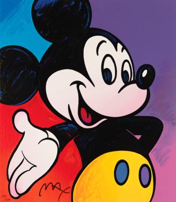 Lot #478 Peter Max Limited Edition 'Mickey Suite' of (4) Mickey Mouse Serigraphs - Image 2