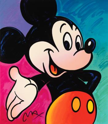 Lot #478 Peter Max Limited Edition 'Mickey Suite' of (4) Mickey Mouse Serigraphs - Image 4