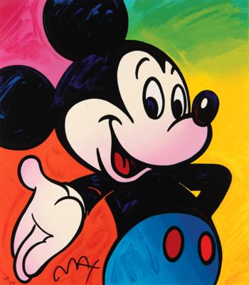 Lot #478 Peter Max Limited Edition 'Mickey Suite' of (4) Mickey Mouse Serigraphs - Image 5