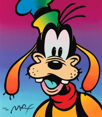 Lot #481 Peter Max Limited Edition 'The Goofy Suite' (4) Serigraphs - Image 2