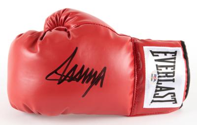 Lot #156 Donald Trump Signed Boxing Glove - Image 1