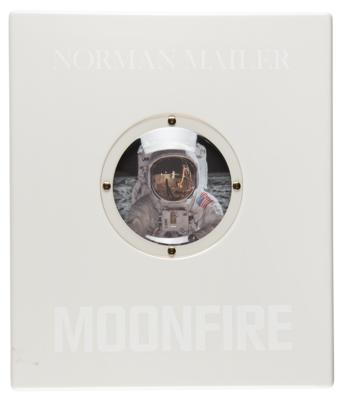 Lot #410 Buzz Aldrin Signed Print and Limited Edition Moonfire Book - Image 6