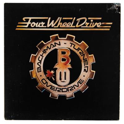 Lot #636 Bachman-Turner Overdrive Signed Album - Four Wheel Drive - Image 2