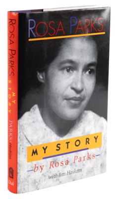 Lot #318 Rosa Parks Signed Book - Rosa Parks: My Story - Image 3