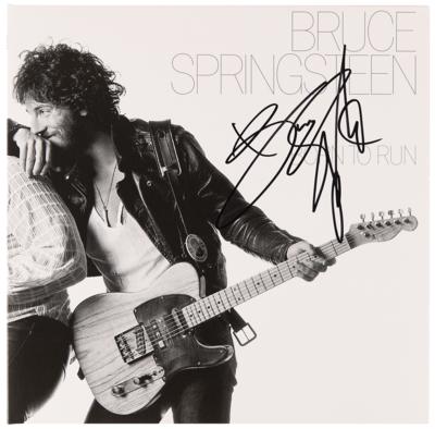 Lot #677 Bruce Springsteen Signed Album - Born to Run - Image 1