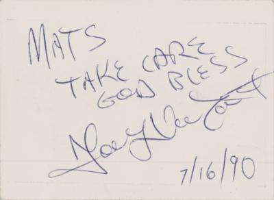 Lot #634 Townes Van Zandt Signature - Image 1