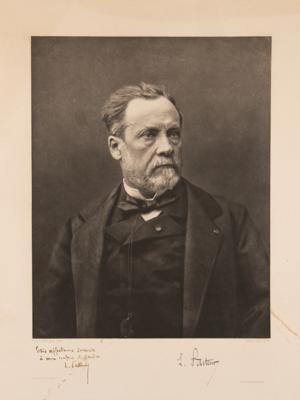 Lot #224 Louis Pasteur Signed Oversized Photograph - Image 1