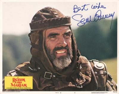 Lot #714 Sean Connery Signed Lobby Card - Image 1