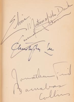 Lot #718 Horror Actors, Actresses, and Writers (24) Signed Book - Dracula - Image 2