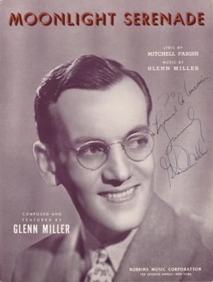 Lot #623 Glenn Miller Signed Sheet Music - Image 1