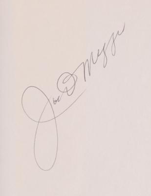 Lot #780 Joe DiMaggio Signed Book - Joe & Marilyn: A Memory of Love - Image 2