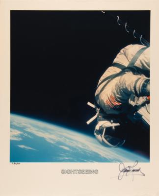 Lot #434 Apollo Astronauts: Bean, Stafford, and Lovell (3) Signed Prints - Image 2