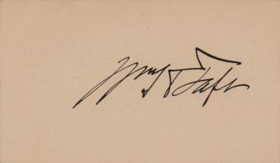 Lot #141 William H. Taft Signature - Image 1