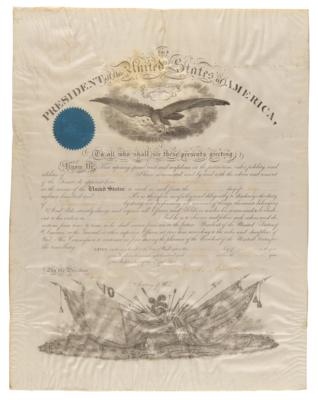 Lot #19 Abraham Lincoln Document Signed as President, Appointing the Surgeon General of the United States Army - Image 2