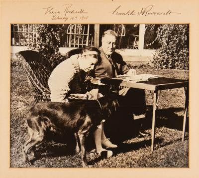 Lot #32 Franklin and Eleanor Roosevelt Signed Photograph as President and First Lady - Image 1