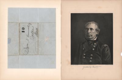 Lot #16 Zachary Taylor Letter Signed on Presidential Ambitions: "The office of the Presidency is not desirable to me farther than as it is in the wish and will of the people" - Image 3