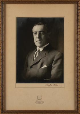 Lot #163 Woodrow Wilson Signed Photograph by Harris & Ewing - Image 2