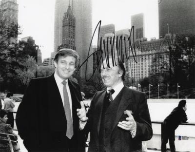 Lot #158 Donald Trump Signed Photograph - Image 1