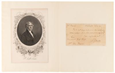 Lot #7 Thomas Jefferson Autograph Document Signed as President - Image 4