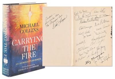 Lot #433 NASA Astronauts (23) Signed Book - Carrying the Fire: An Astronaut's Journey - Image 1