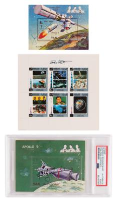 Lot #424 Apollo 9 Crew (3) Signed Items - Image 1