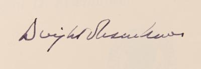 Lot #73 Dwight D. Eisenhower Signed Limited Edition Book - Mandate for Change - Image 2